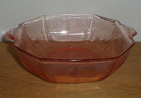 Pink Princess 9" Octagonal Salad Bowl