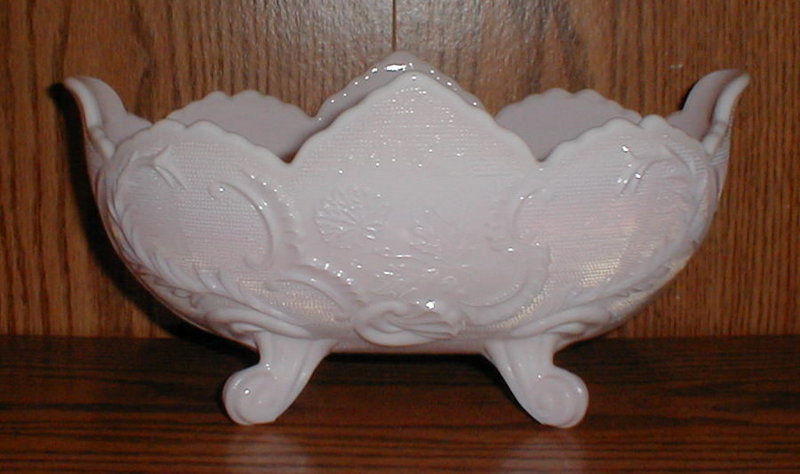 Shell Pink Lombardi 10 7/8&quot; Footed Bowl