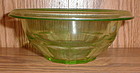 Green Hazel Atlas "RestWell" 6 1/2" Mixing Bowl
