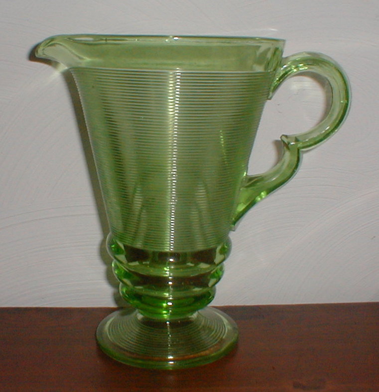 Green OLD ENGLISH Pitcher