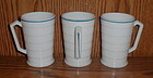 Moderntone "Blue Stripe" Mugs