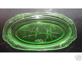 Green PARROT 11 1/4" Platters