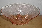 Pink ROYAL LACE 10" 3 ftd Straight Edge Bowls