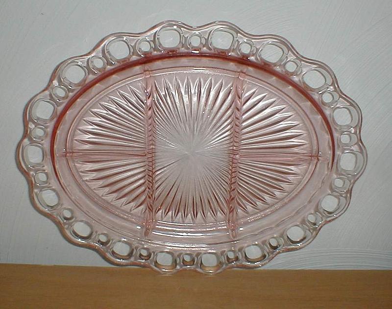 Pink Old Colony 5 part 12 3/4&quot; Platter