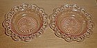 Old Colony - Lace Edge 6 3/8" Cereal Bowls pink