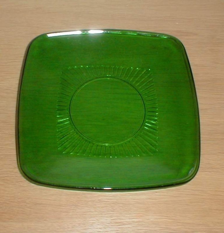 Forest Green CHARM 6 3/4&quot; Salad Plates