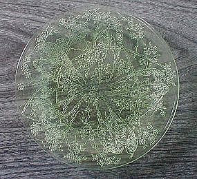 Green Indiana PARROT 8 3/8" Plates