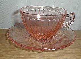 Pink SIERRA Cups & Saucers
