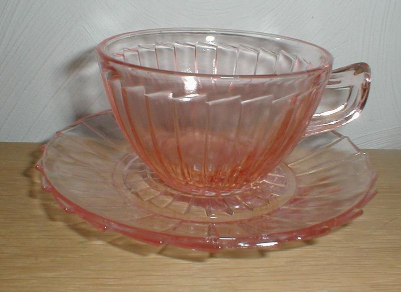 Pink SIERRA Cups &amp; Saucers