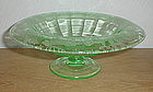 Paden City Black Forest 9 3/4" green Console Bowl