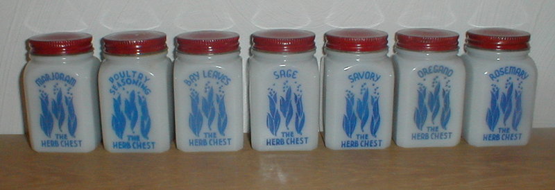 HERB CHEST 7 Shaker Set - Labels &amp; Spices