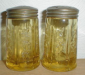 Amber SHARON Salt & Pepper Shakers