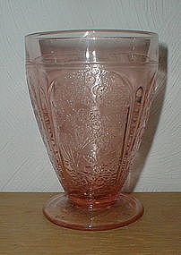 Pink CHERRY BLOSSOM 4 1/2" 9 oz. Footed Tumblers