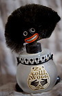 Ca 1919 Satin Glass Vigny France Black Golliwogg Perfume