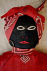 C1920 Fabulous Vintage Black Memorabilia Folk Art Cloth Mammy Doll