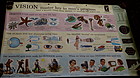 Colorful 1956 Eye Vision Ophthalmology Optometry Chart DoubleSided