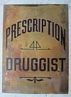 Terrific Pharmacy Drug Store Prescription Druggist Sign