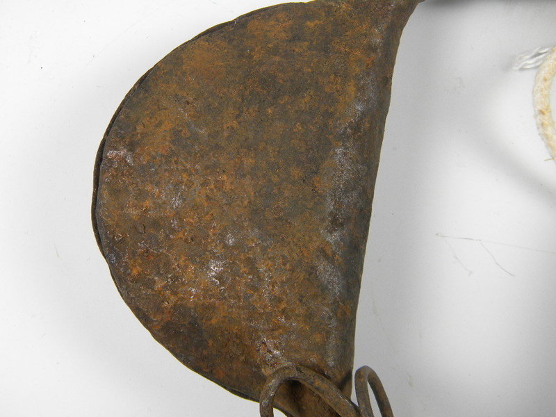 RARE 19thC Iron HandForged Childs SLAVE RATTLE SHACKLES