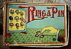 RARE 1910 Milton Bradley Co Sambo Game RING A PIN