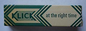 RARE Vintage Sex Quack  Medicine Ointment KLICK AT THE RIGHT TIME