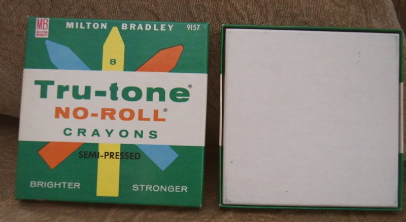 Mint Vintage 1950-60's School Tru-Tone Boxed Crayons