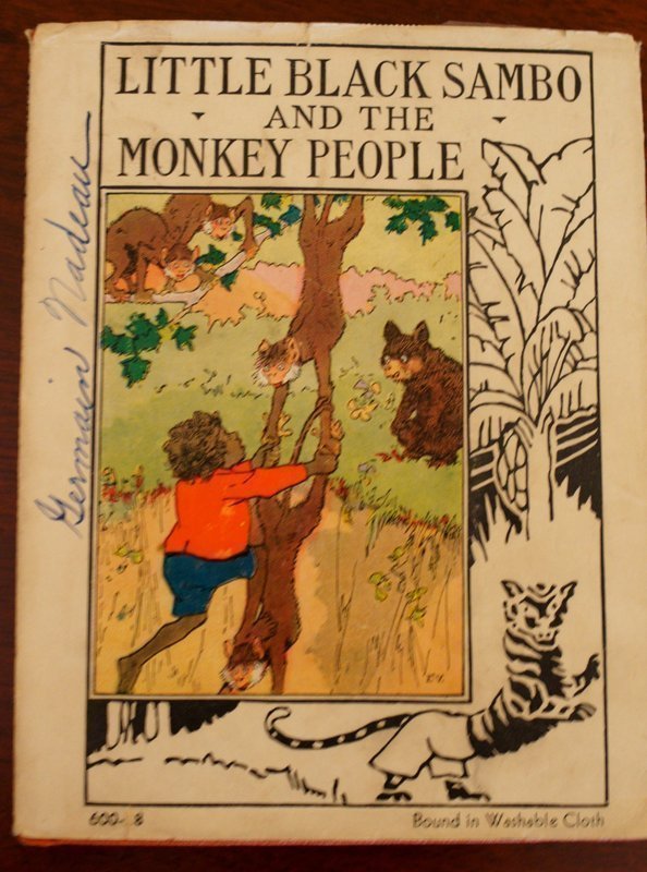 1935 Platt&amp;Munk 1st Ed. Book Little Black Sambo and The Monkey People