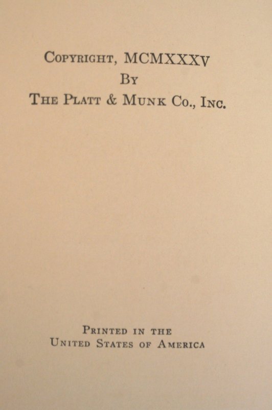 1935 Platt&amp;Munk 1st Ed. Book Little Black Sambo and The Monkey People