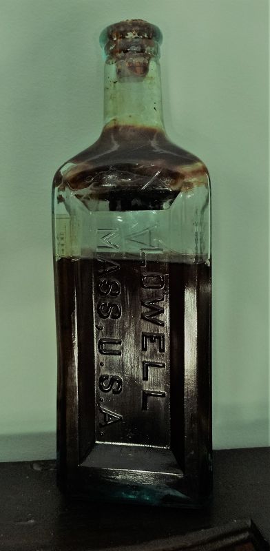 C1915  AYERS SARSAPARILLA Patent Medicine Bottle w/ Box Contents