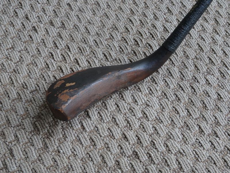 Scarce 1870s Scotland Maker, Long Nose, Mid Spoon Wood Golf Club