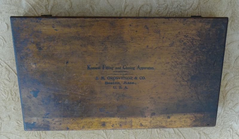 19thC Pharmacy, Drug Store Cachet KONSEAL FILLING CLOSING APPARATUS