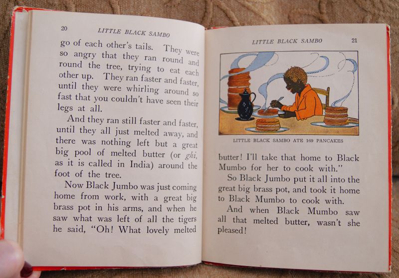1927 Black Americana Little Black Sambo Children's Story Book