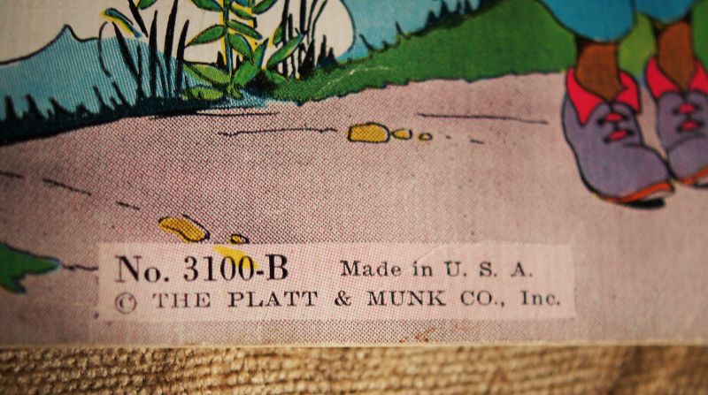 1932 Little Black Sambo Book The Platt + Munk Co No. 3100B Softcover