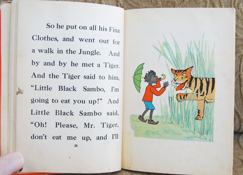 1931 Little Black Sambo Book Told and Pictured By Helen Bannerman