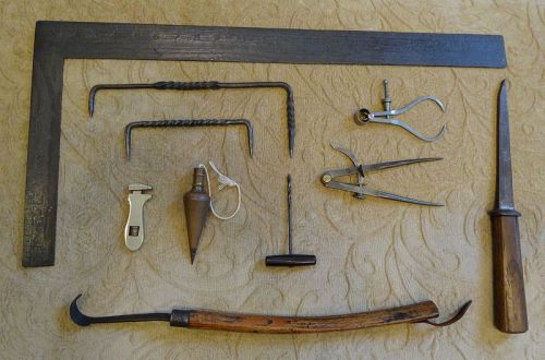 19th Century American and English Woodworking Tools Group of Ten