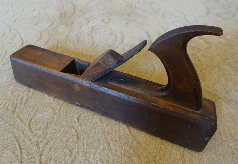 C1870 Antique English Tongue Plane Woodworking Tool