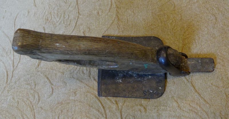 Mid 19thC Hand Adze Primitive Woodworkering Tool