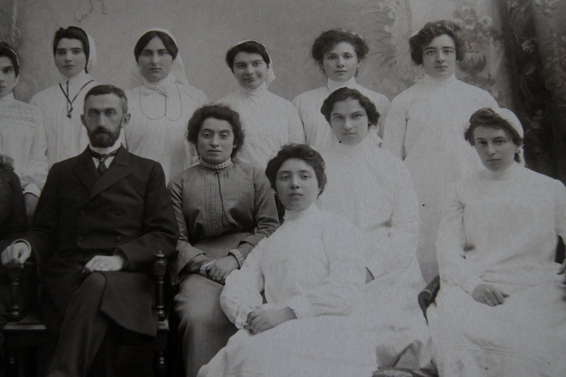 RARE 1880s Hospital Nurse School Graduation Photograph