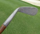 Scarce Hickory Shaft Golf Club with Smooth Face C1920 Wright Ditson