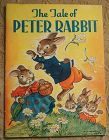 1937 The Easter Tale of Peter Rabbit Large Folio Book for School Use