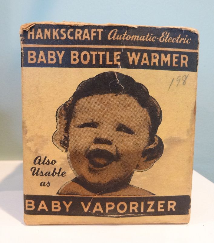 Delightful 1945 Baby Vaporizer Bottle Warmer Pharmacy Drugstore