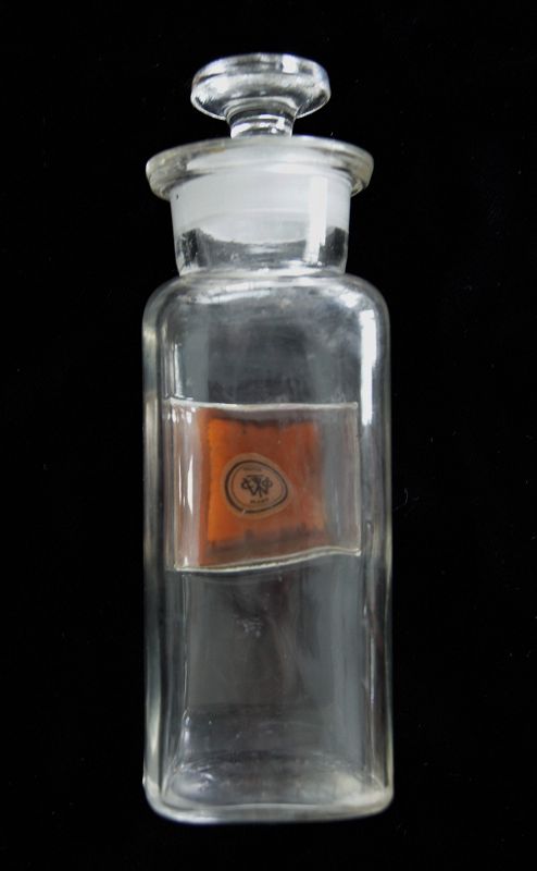 1889 Opium Apothecary LUG Medicine Bottle of the Whitall Tatum Company
