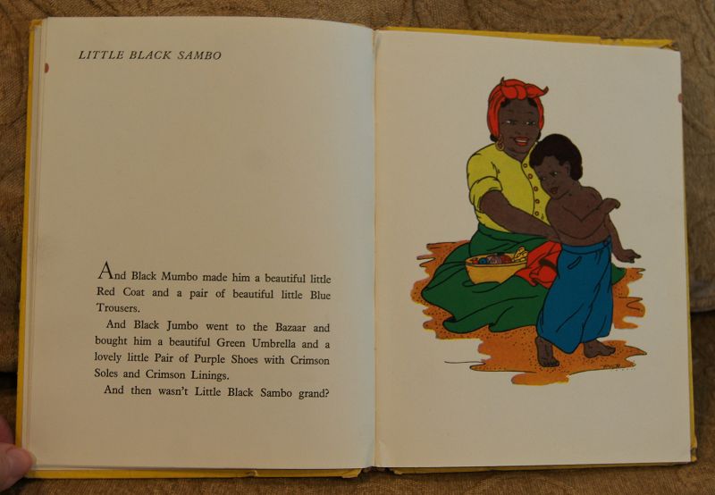 RARE Early 1930s Little Black Sambo Hardcover Book M.A. Donohue Co