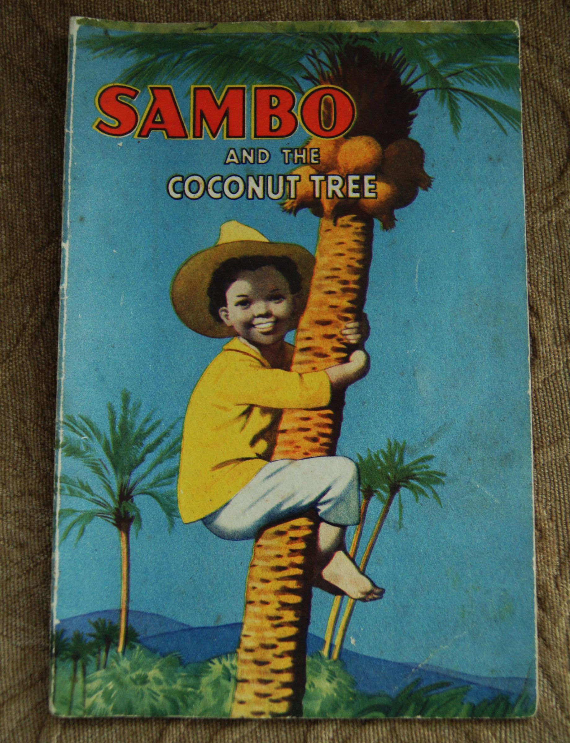 RARE C1920s Book MrMrs DARKIE with SAMBO AND THE COCONUT TREE England