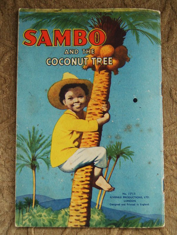 RARE C1920s Book MrMrs DARKIE with SAMBO AND THE COCONUT TREE England