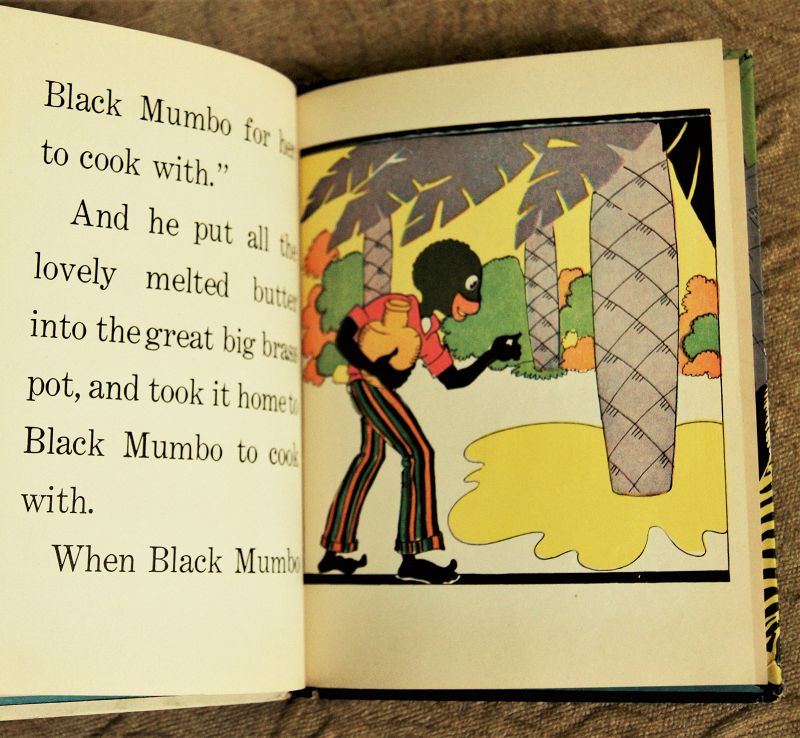 SCARCE 1938 Little Black Sambo Book by McLoughlin BrosPublishers