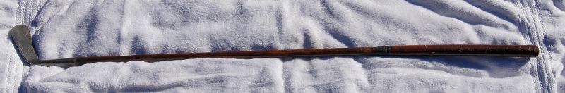 Scarce C1910 Golf Club Willie Dunn Smooth Face Hickory Shaft England