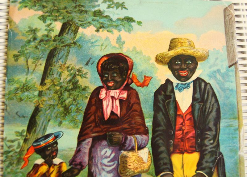1880s Black Americana Parading Families Advertisements Bim Bros London