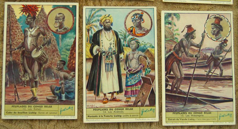 C1920 Trade Card Series 18 Congo Natives Liebig Meat Extract Co London