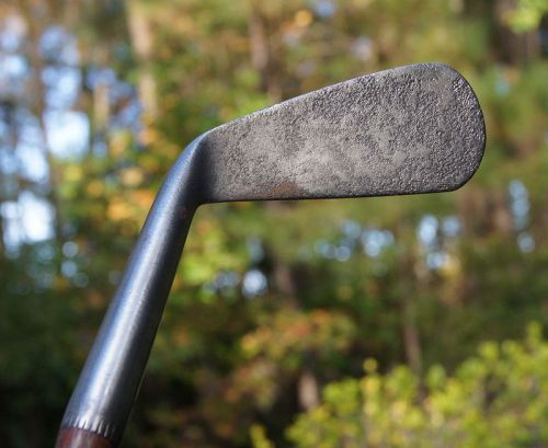 C1900 Smooth Face Golf Club AUCHTERLONIE MAKER Scotland Hickory Shaft