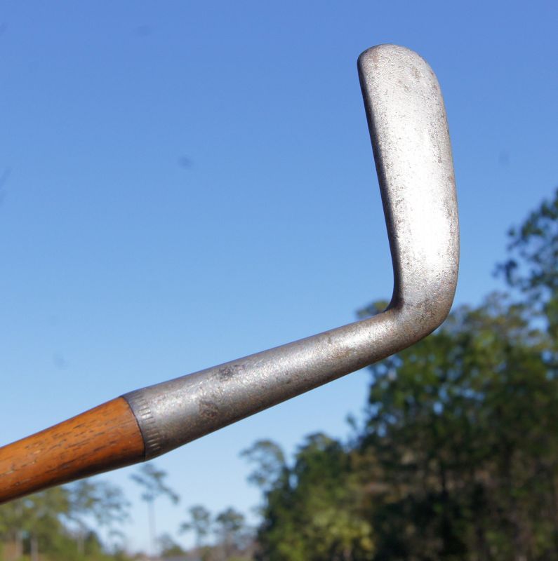 C1905 Golf Club Low Profile Smooth Face Jigger Hickory Shaft